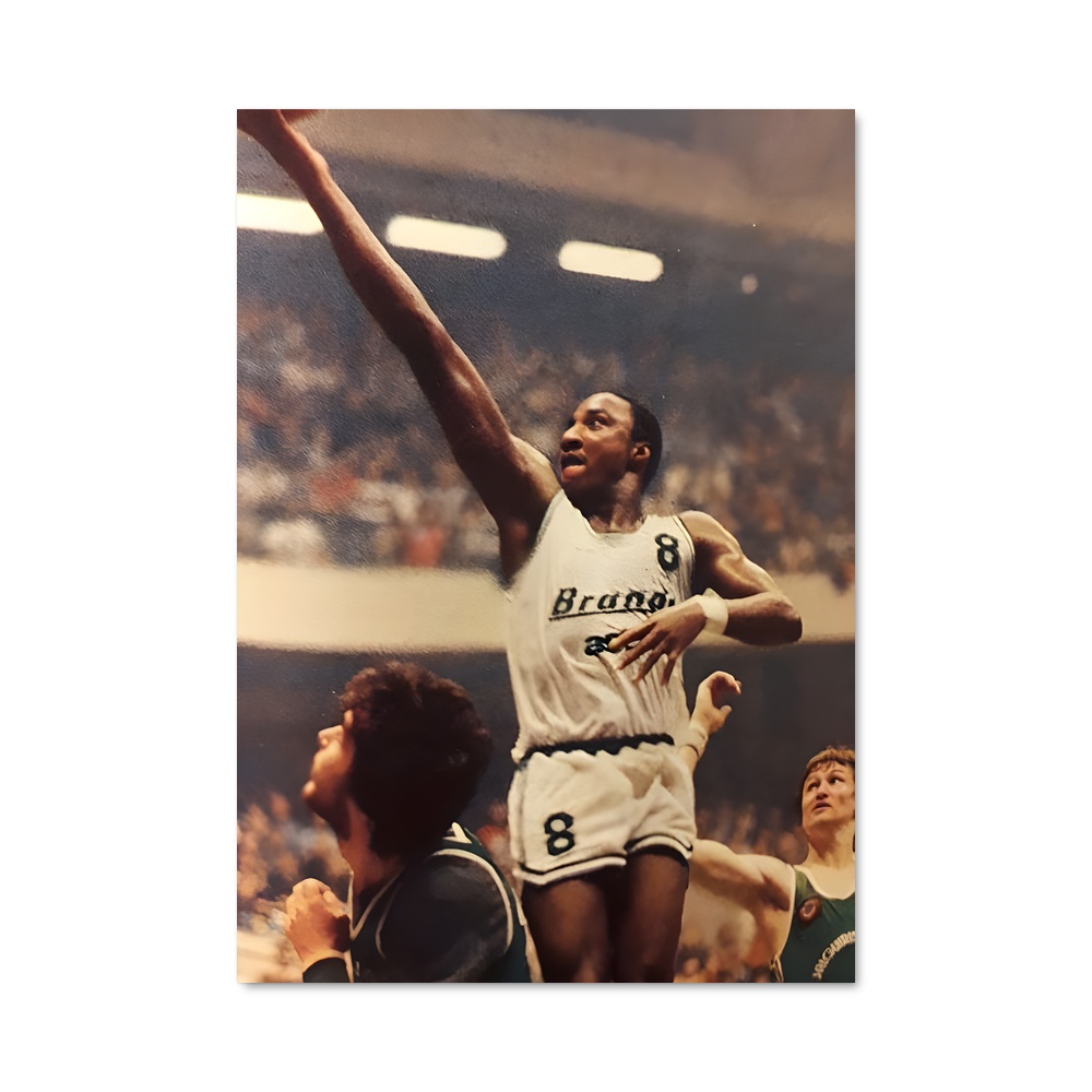 Poster Asvel villeurbanne – affiche Basketball